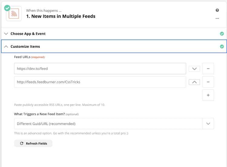 选择要观看的频道