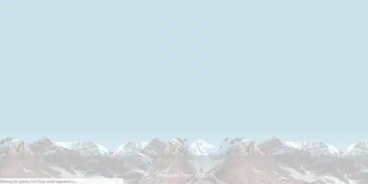 GatsbyJS Aerial - 开源 Gatsby 启动器。