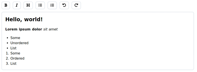 在所见即所得编辑器中格式化 Markdown