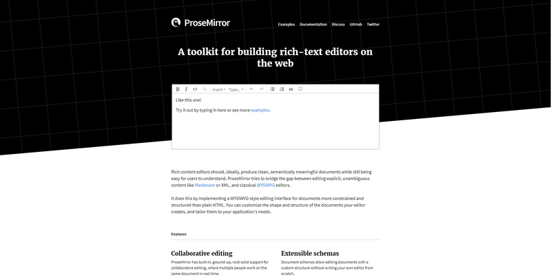 Prosemirror 登陆页面