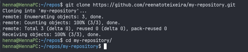 Linux 终端运行的屏幕截图