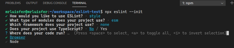 Entorno de web o nodejs
