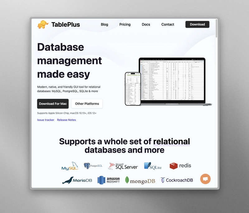 TablePlus