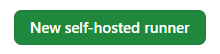 新的自托管跑步按钮