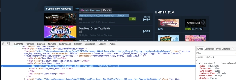 从 Steam 版本中提取标题
