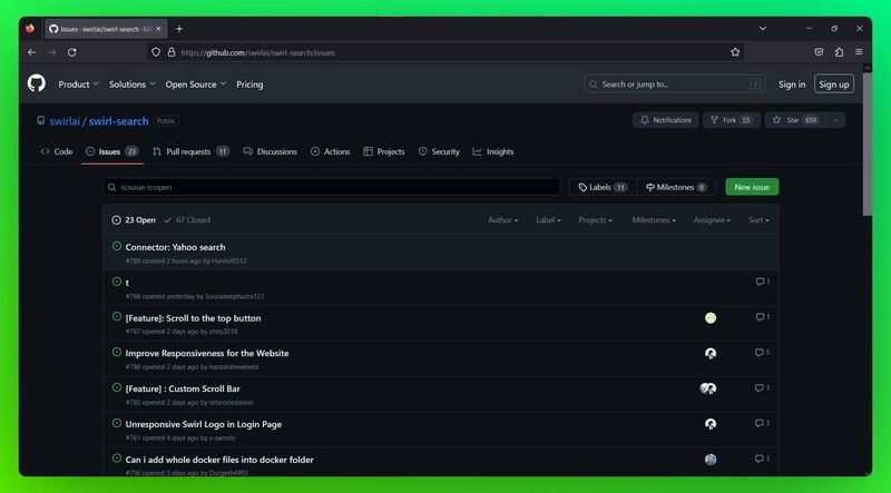Swirl 现存的问题