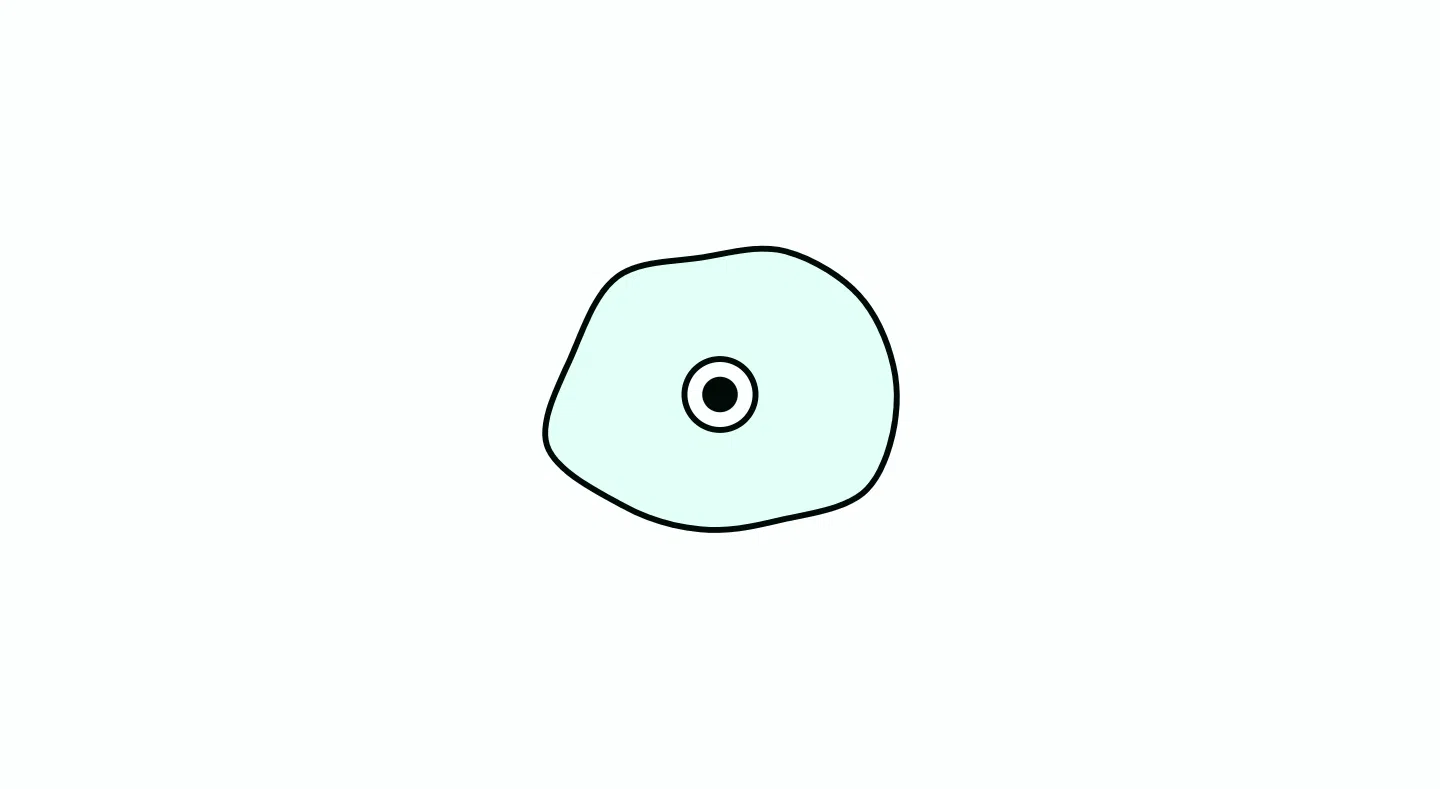 展示不同 blob 字符生成的 gif