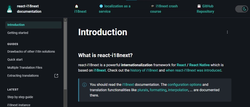 react-i18next