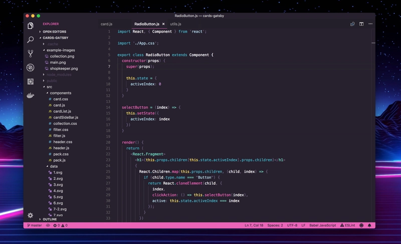 VS Code 的 LaserWave