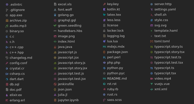 VS Code 的 Seedling 图标包