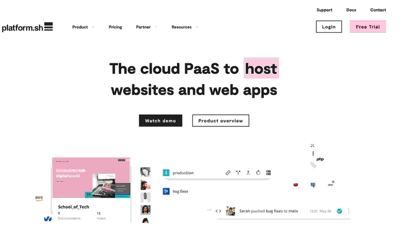 将Web应用程序部署到Platform.sh