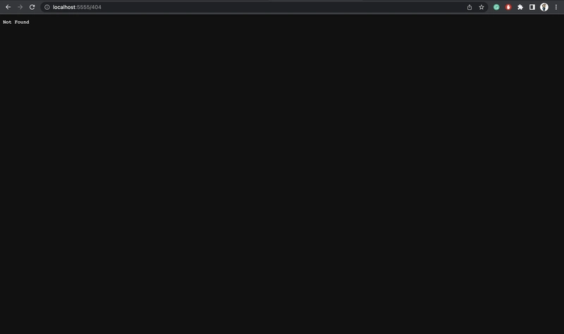 Nodejs Express 应用 404 路由