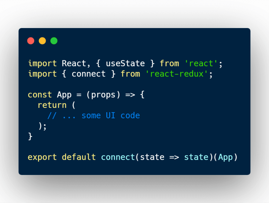 使用 React redux connect 获取状态数据