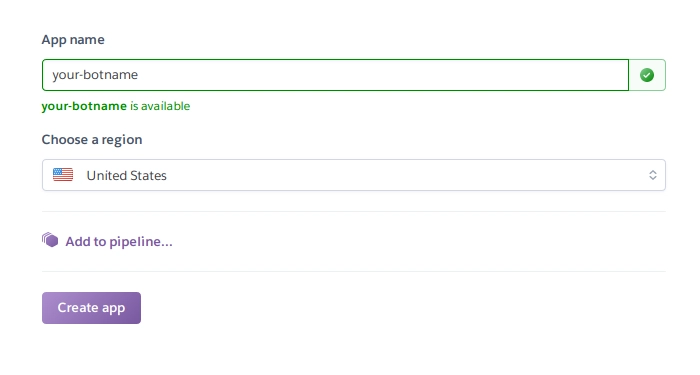 Heroku 新应用