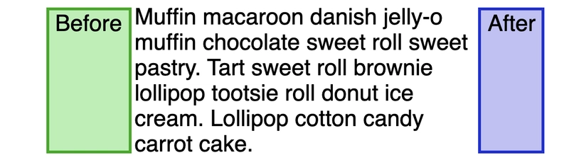 相同的多行段落，但