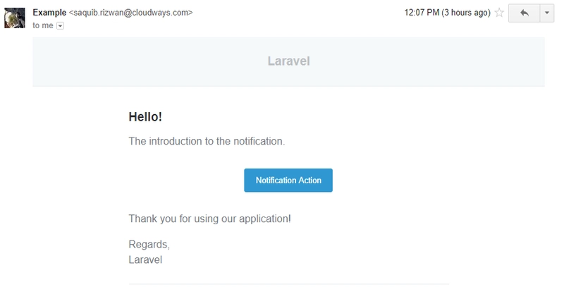 Laravel 通知