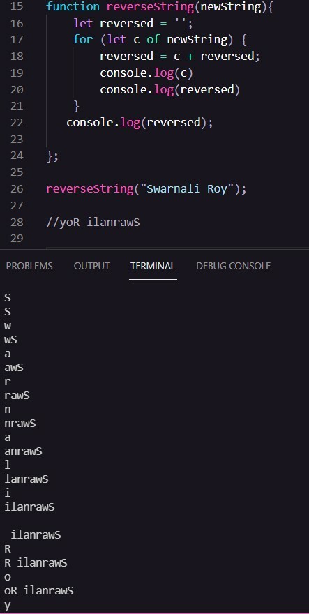 使用控制台进行循环