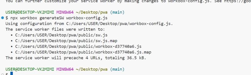 PWA 的服务工作者