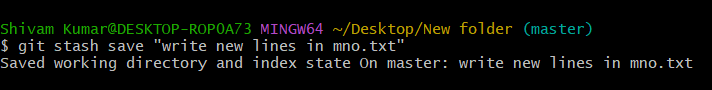git 存储