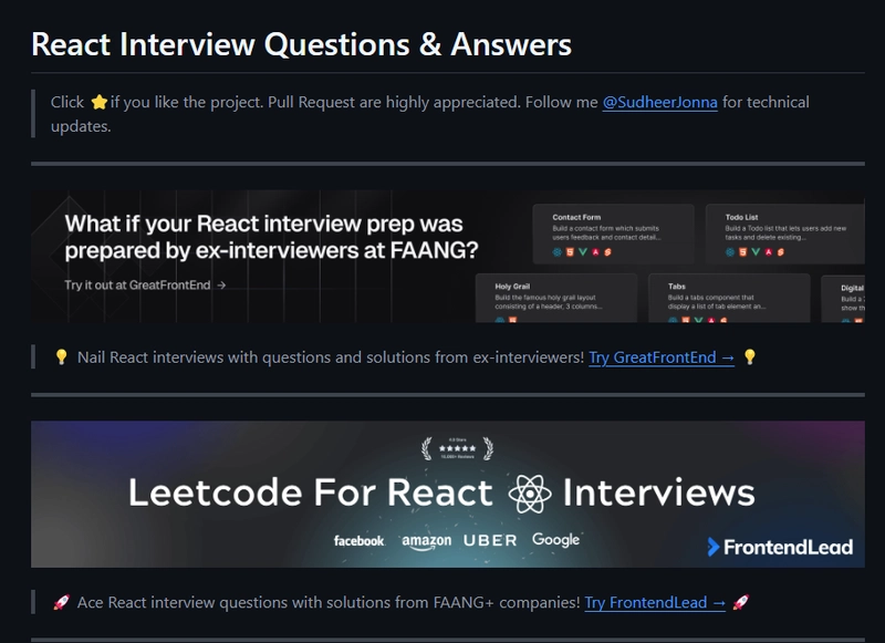 ReactJS 面试题