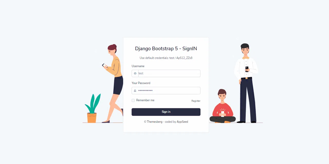 DBest 黑色星期五特惠 - Django Bootstrap 5 伏。