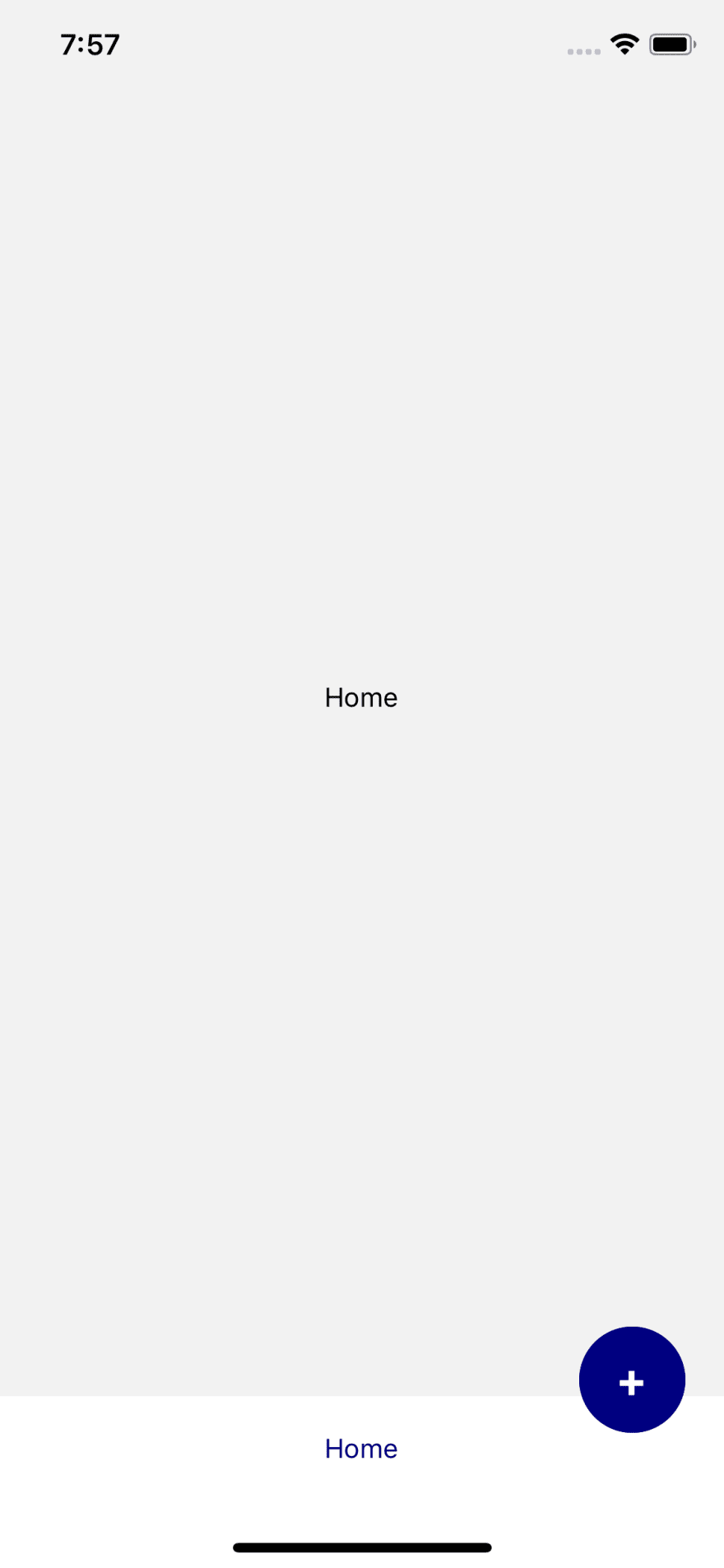 AddButton 的位置不太好。我们需要考虑底部插入