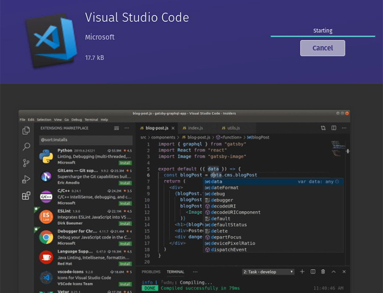 Pop!_OS 前端开发