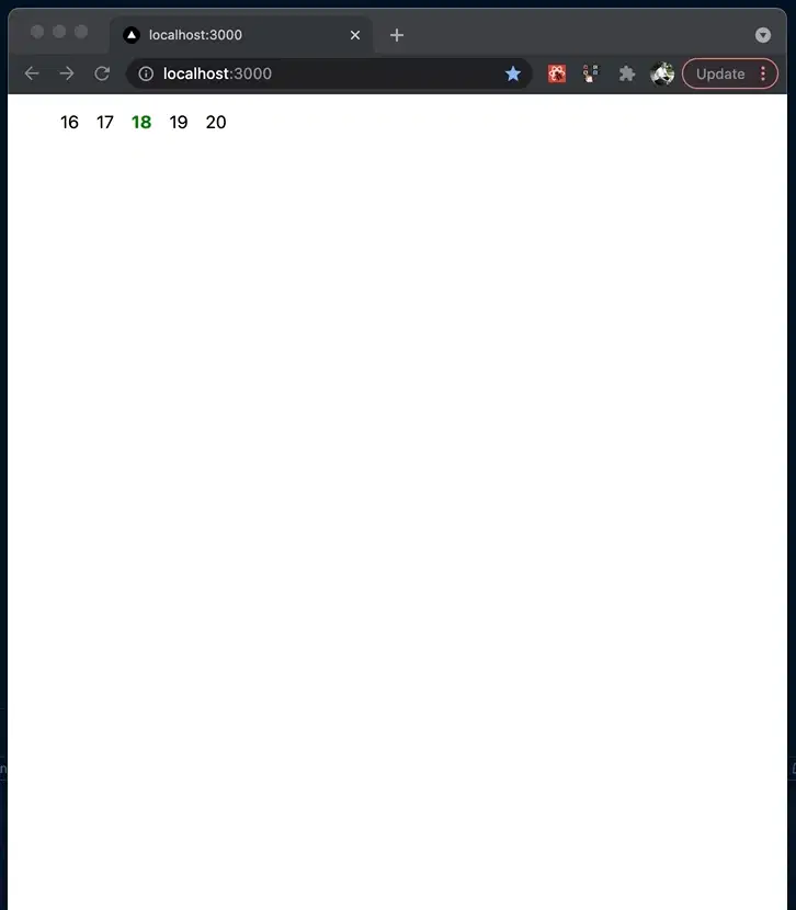 下一页更改
