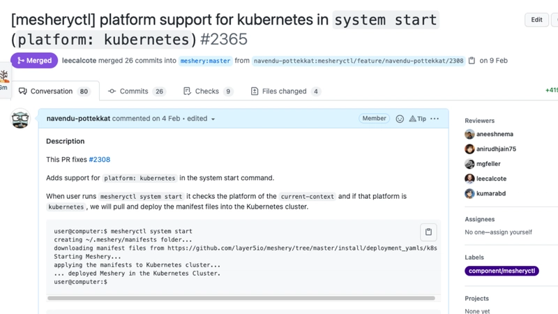 这张屏幕截图显示了 GitHub 中专注于一件事的拉取请求。