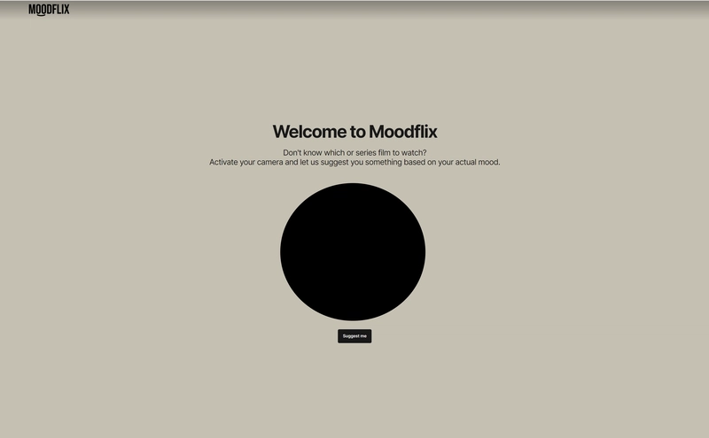 Moodflix 登陆页面