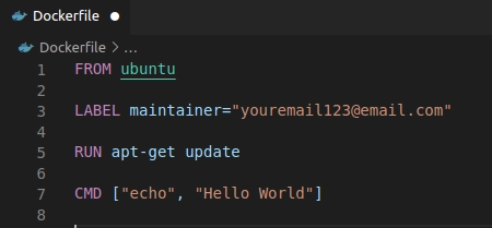 dockerfile