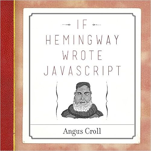 如果海明威写了 JavaScript 书籍封面