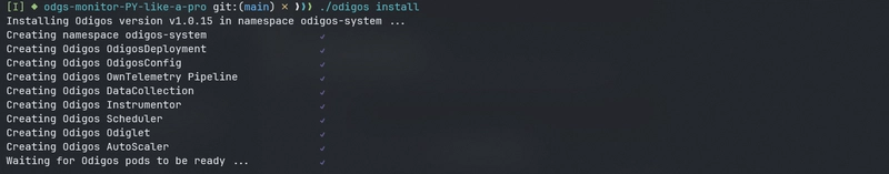Odigos 安装