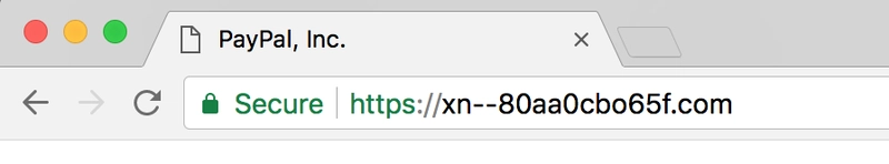 Chrome IDN 显示算法