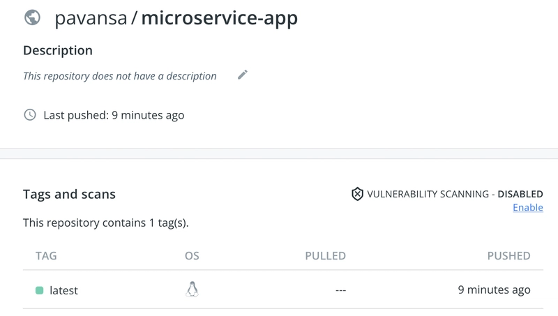 Docker Hub 上的微服务应用程序