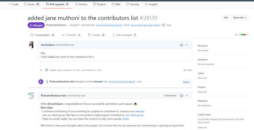 GitHub 上的开源贡献