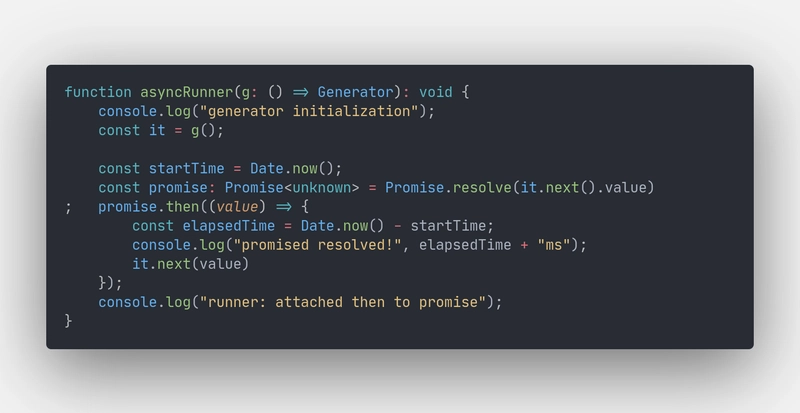 Runner 现在可以处理非 Promise 值