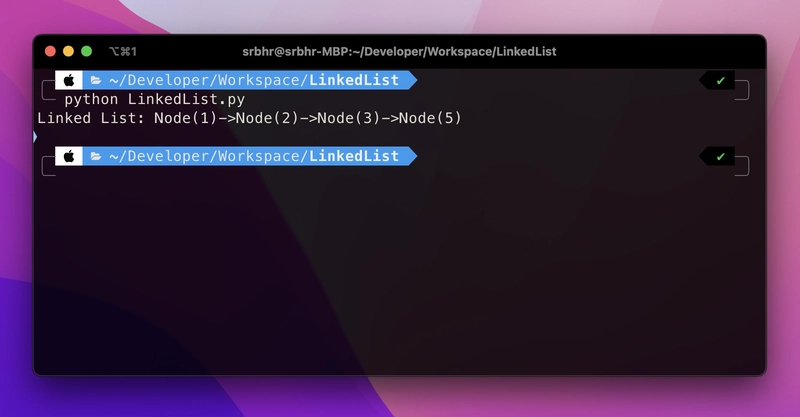 在 Python 中打印链接列表