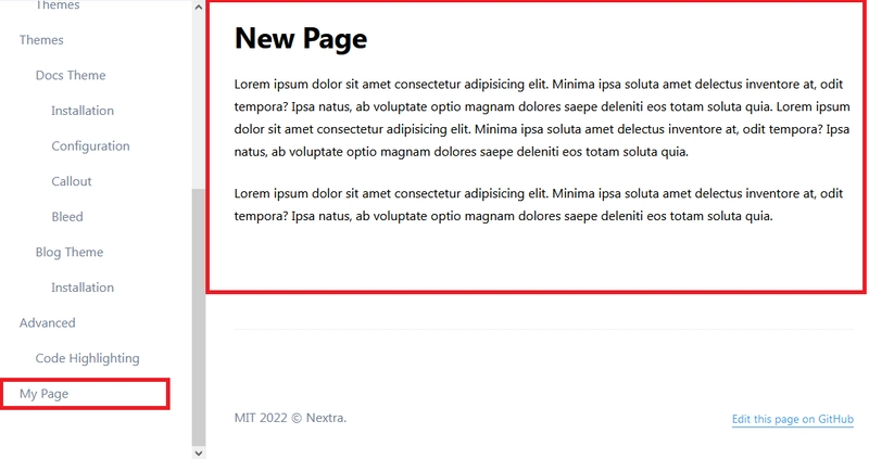 Nextra NextJS