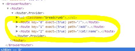 使用 React 开发者工具检查 React 路由器输出
