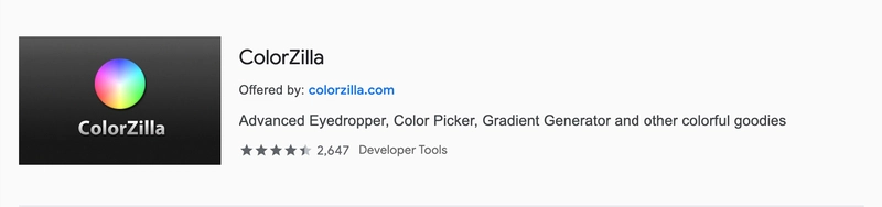 ColorZilla