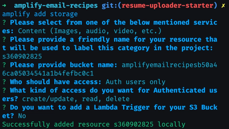 放大添加 S3 配置