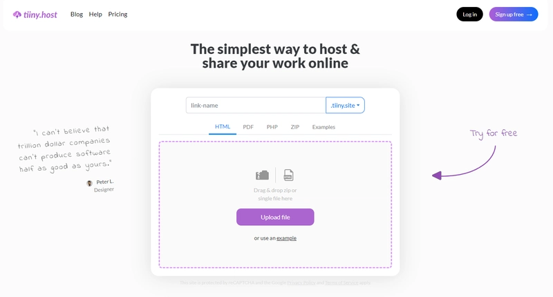 TinyHost