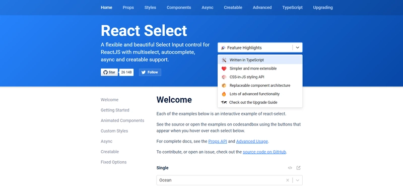 React Select