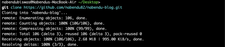 git 克隆