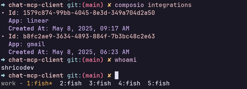 Composio 集成列表