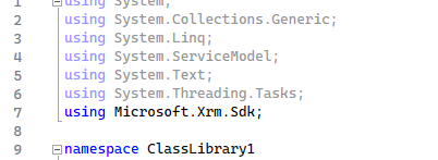 包括 SDK 和 System.ServiceModel 库