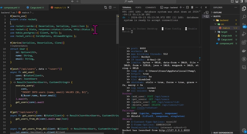构建 Rust 全栈 Web 应用程序