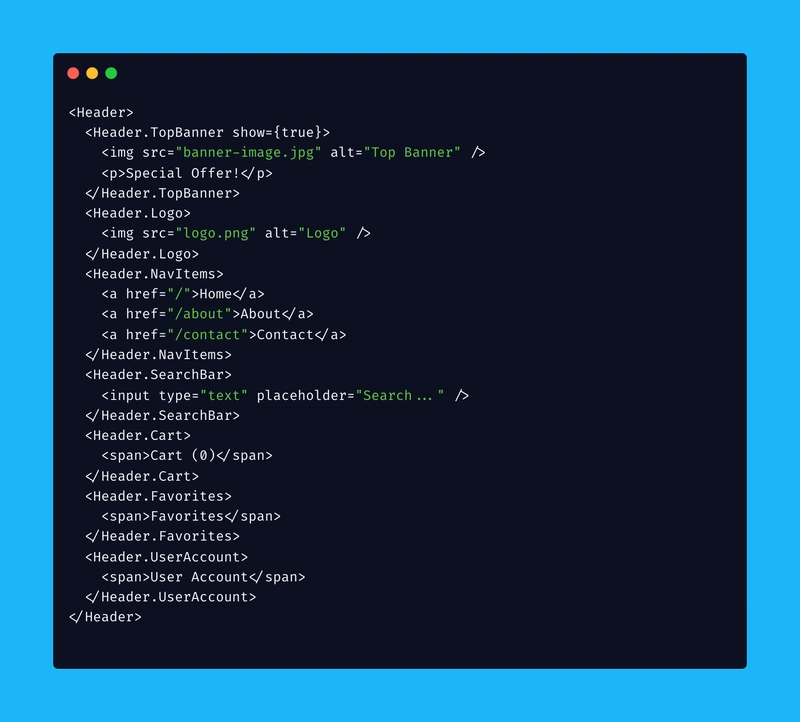 React 代码：复合模式