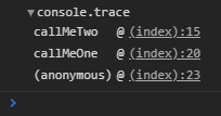 DevTool 堆栈跟踪